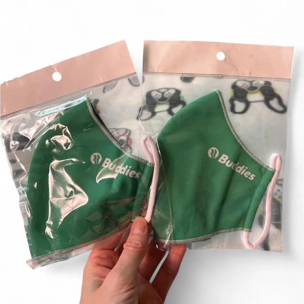 Green Buddies Face Mask